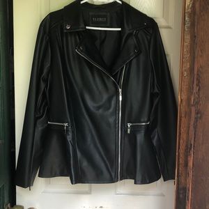 Eloquii faux leather jacket